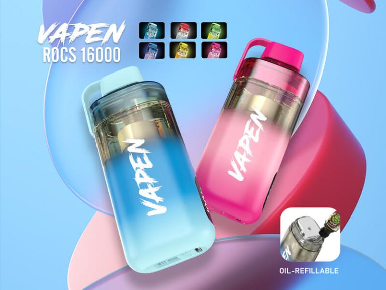 VAPEN-ROCS-16000Puffs-PUFF-BAR-Razz-Bar-Vapsolo-Vozol-Disposable-Vape-Wape-OCS-Refillable-16K-Box-Vaper-AL-FAKHER-Adalya-Best-description-preview-image-768x576